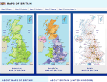 Tablet Screenshot of maps-of-britain.co.uk